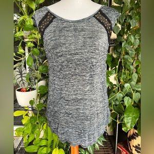 Urban outfitters top - We the Free size small black with stud details